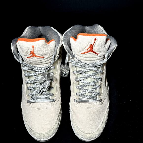 Size 13 - Nike Air Jordan 5 Retro SE Craft Light Orewood Brown Men's Shoes - Picture 4 of 10